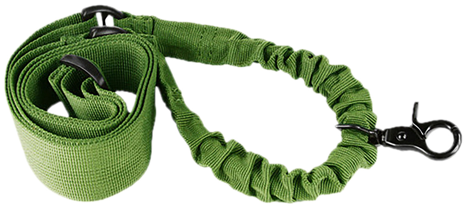 Aim Sports AOPSG One Point  made of Green Elastic with 25" OAL & Bungee Design for Rifles