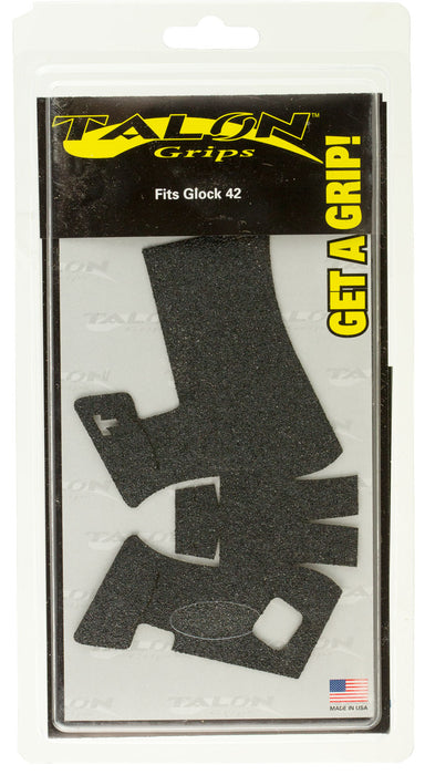 Talon Grips 108G Adhesive Grip  Compatible w/Glock 42, Black Textured Granulate