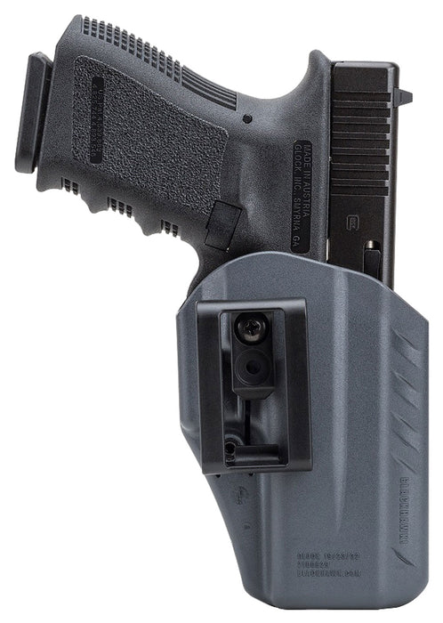 Blackhawk 417502UG A.R.C.  IWB Urban Gray Polymer Belt Clip Compatible w/Glock 19/23/32/45 Belt 1.50-1.75" Wide Ambidextrous