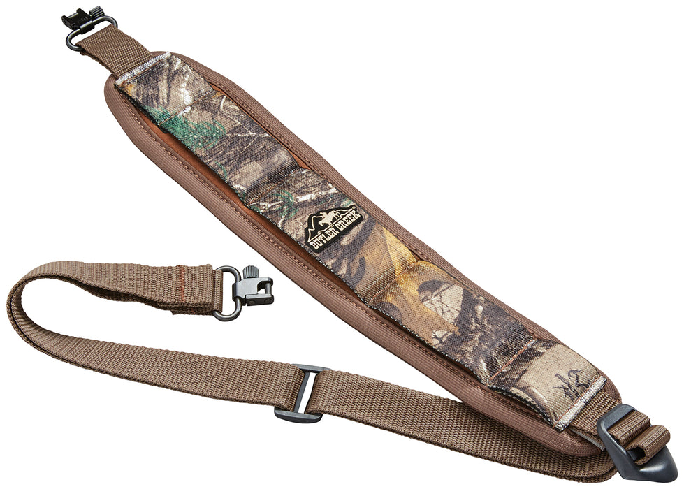 Butler Creek 181019 Comfort Stretch Rifle Sling Sling Realtree Xtra Neoprene w/Non-Slip Grippers Adjustable Design QD Swivels