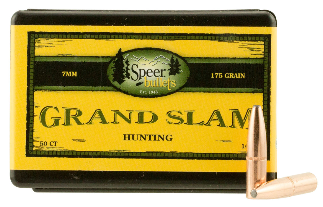 Speer 1643 Grand Slam  7mm .284 175 gr Soft Point 50 Per Box/ 5 Case