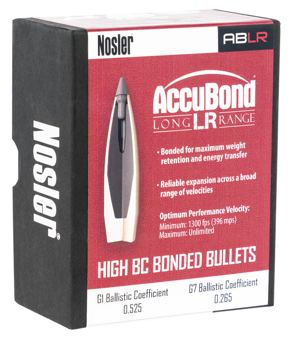 Nosler 58455 AccuBond Long Range 30 Cal .308 168 gr Spitzer Point Boat Tail/ 100 Per Box