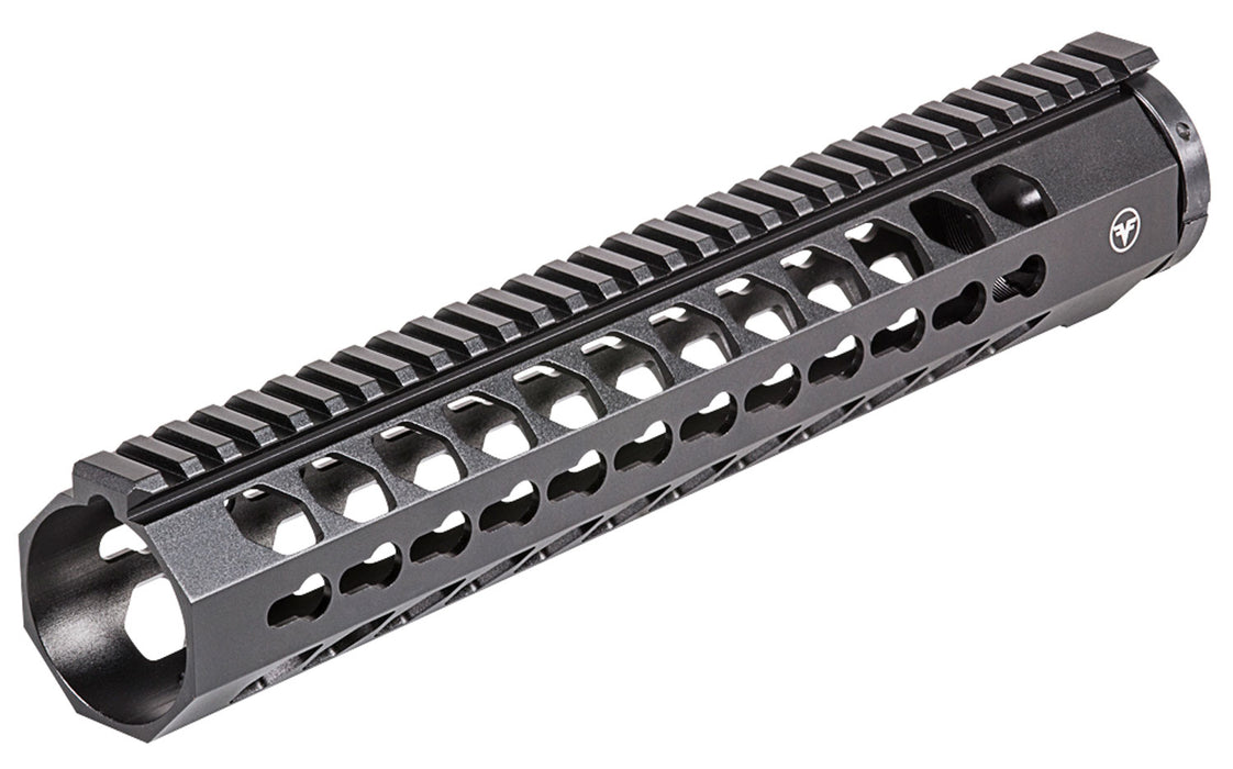 Firefield FF34051 Edge Handguard 12" Keymod Style Made of 6061-T6 Aluminum with Black Matte Finish for AR-15