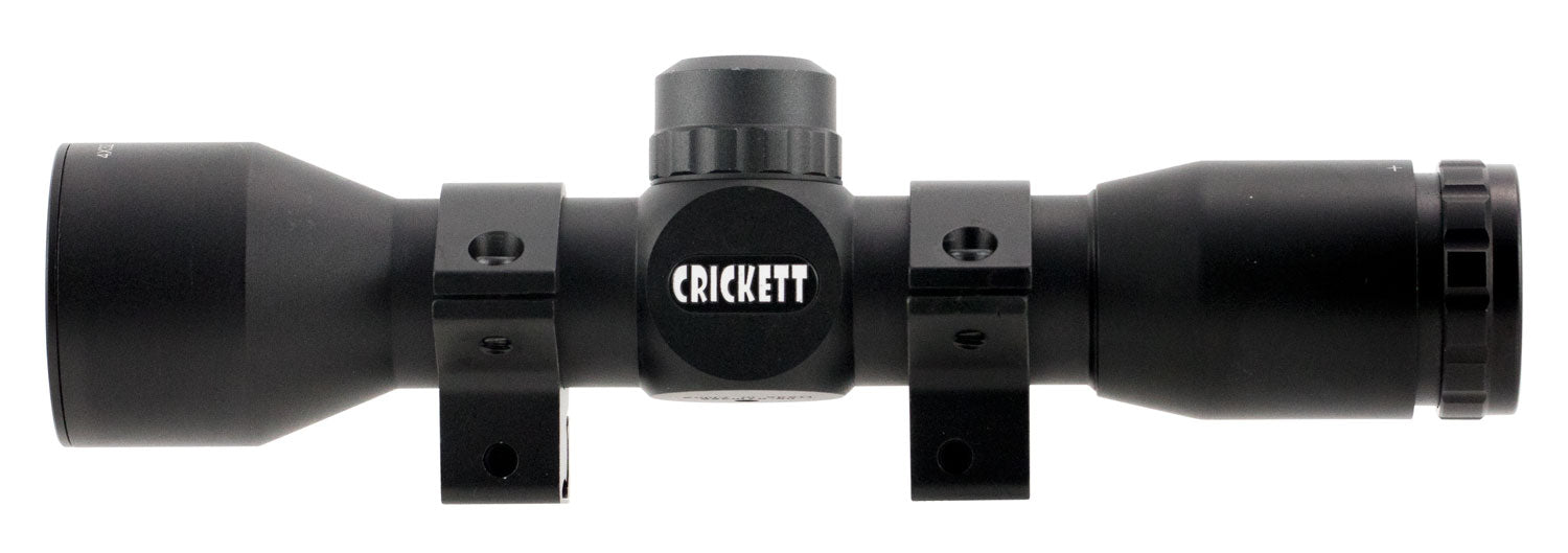 Crickett KSA054 Quick Focus  Black 4x32mm 1" Tube Mil-Dot Reticle