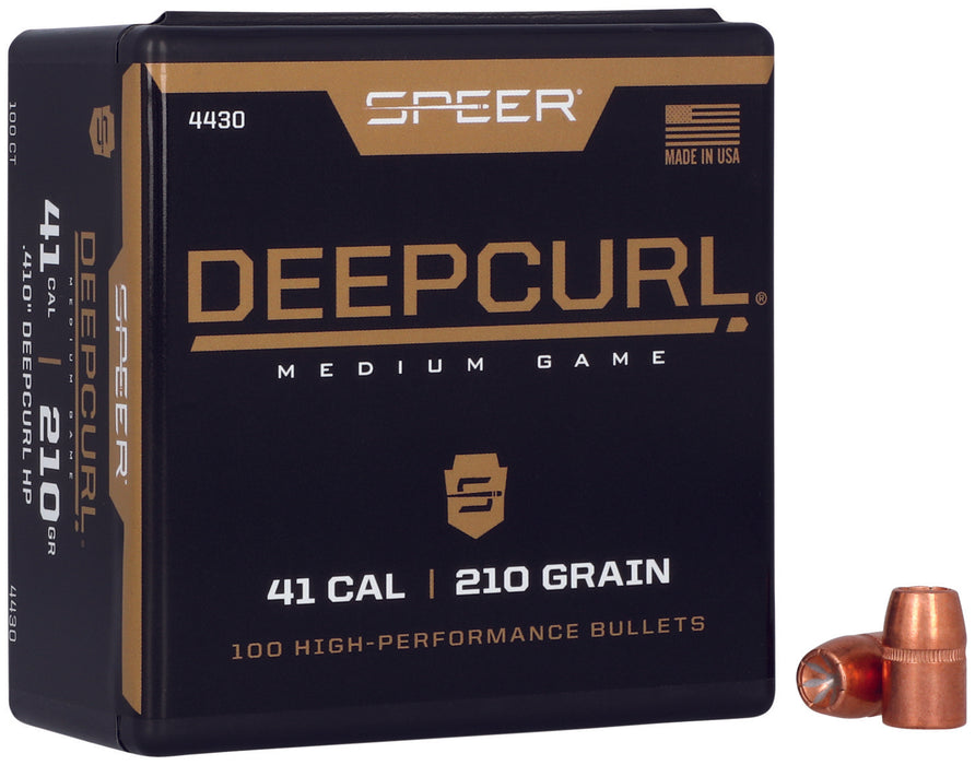 Speer 4430 DeepCurl  41 Cal .410 210 gr Hollow Point 100 Per Box/ 5 Case