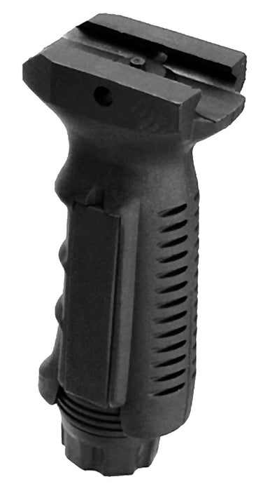 UTG RBFGRP168B UTG Vertical Foregrip Black Polymer