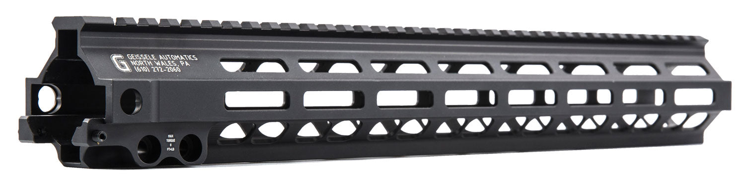 Geissele Automatics 05-286B Super MK8 M-Lok Rail AR15/M16/M4 Rifle Aluminum Black 15"