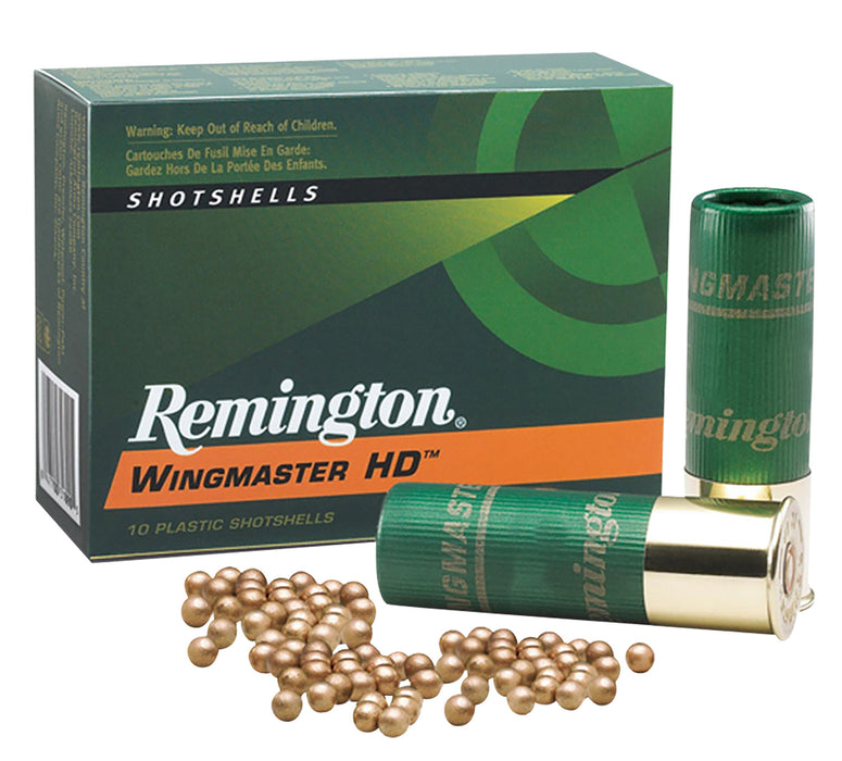 Remington Ammunition 20763 Wingmaster HD  20 Gauge 3" 1 1/8 oz 1300 fps Tungsten Blend 4 Shot 10 Bx/10 Cs