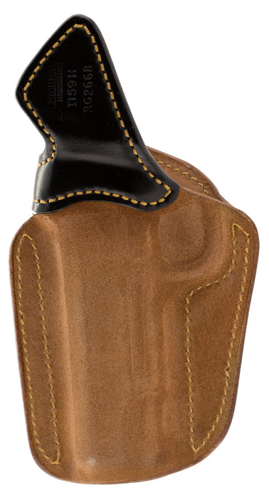 Galco RG266B Royal Guard 2.0 IWB Natural/Black Horsehide Belt Clip/Belt Loop Fits 1911 Fits 4-4.25" Barrel Right Hand