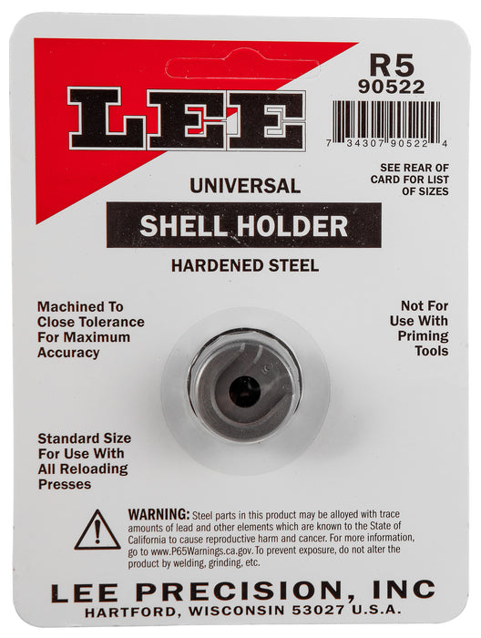 Lee Precision 90522 Shell Holder Universal #5R WSM / 7mm Rem Mag / 303 British / 480 Ruger