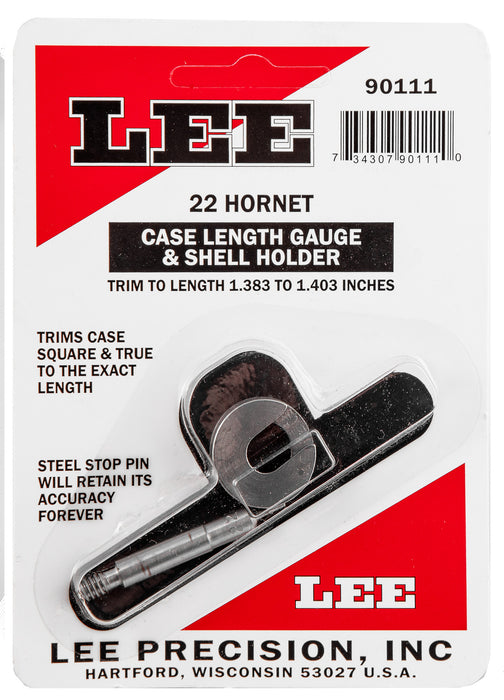 Lee Precision 90111 Case Length Gauge  22 Hornet Steel