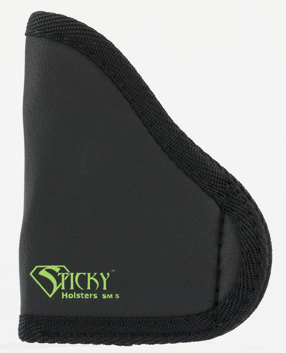 Sticky Holsters SM5MODLAS SM-5  Size 5, Black Cordura/Foam, Compatible w/Glock 42 w/Laser, Sig P938 w/Laser, Right Hand