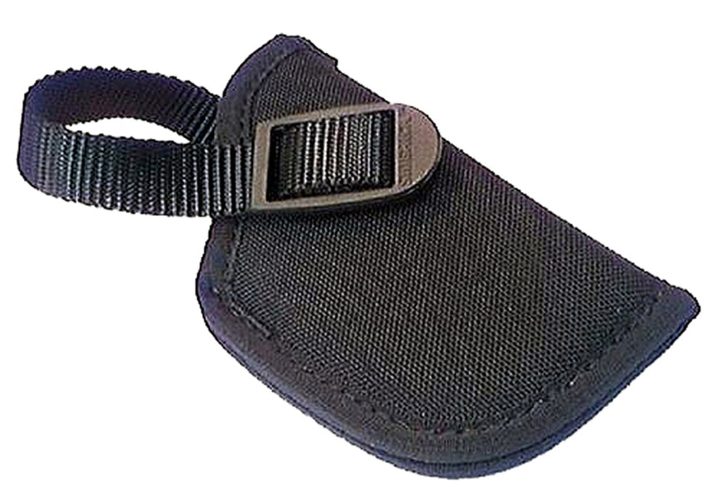 Uncle Mike's 81101 Sidekick Hip Holster OWB Size 10 Black Cordura Belt Loop Fits 22-25 Cal Small Autos Right Hand