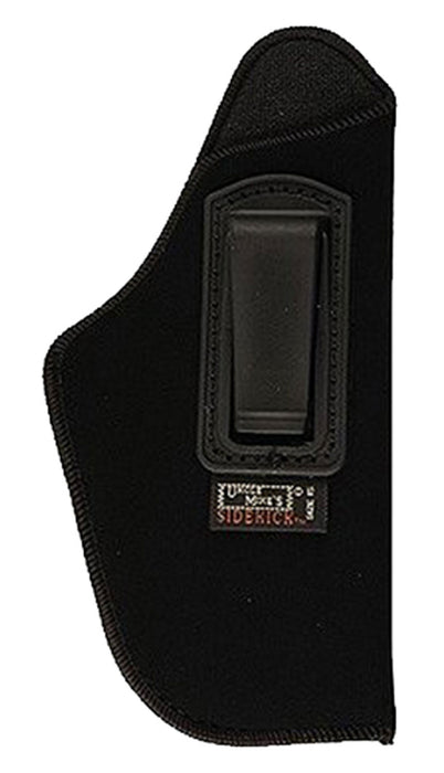 Uncle Mike's 89162 Inside The Pants Holster IWB/OWB Size 16 Black Suede Like Belt Clip Fits Med/Large Semi Autos Fits 3.25-3.75" Barrel Left Hand