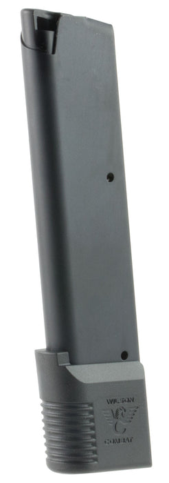 Wilson Combat 4745FS10B 1911  10rd Detachable w/ Wraparound Floor Plate 45 ACP Fits 1911 Government Black Stainless Steel