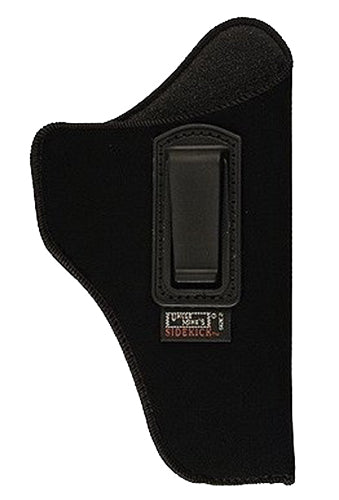 Uncle Mike's 76102 Inside The Pants Holster IWB Size 10 Black Suede Like Belt Clip Fits 22-25 Cal Small Autos Left Hand