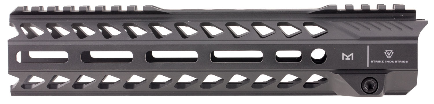 Strike STRIKERAIL Strike Rail  AR-15 Black Aluminum 10" M-LOK