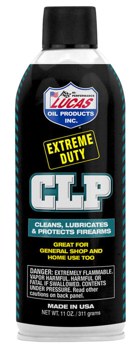 Lucas Oil 10916 Extreme Duty CLP Cleans, Lubricates, Prevents Rust & Corrosion 11 oz Aerosol