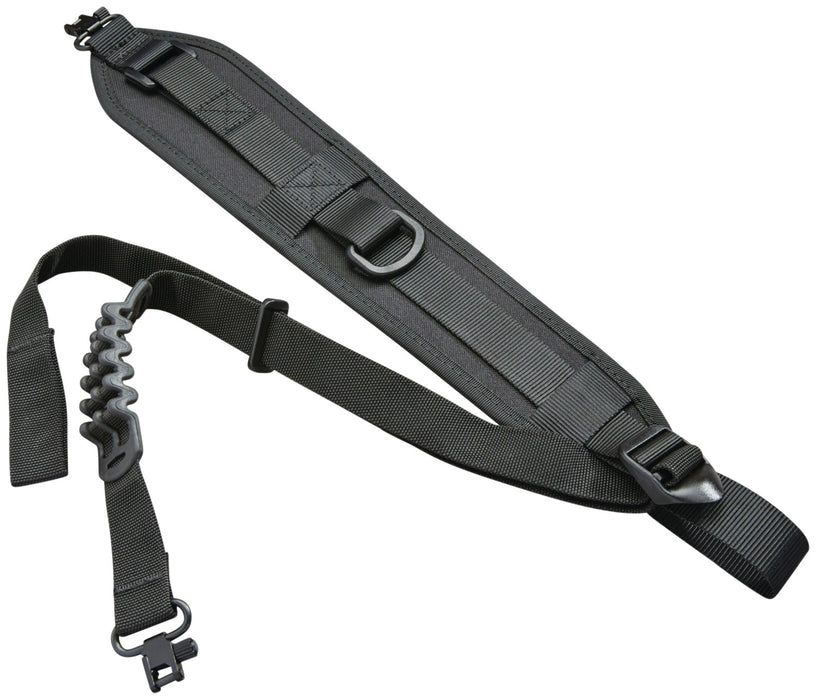 Butler Creek 80095 Quick Carry Rifle/Shotgun Sling Black Neoprene 27"- 36" OAL 1.25" Wide Adjustable Padded Design & QD Swivels