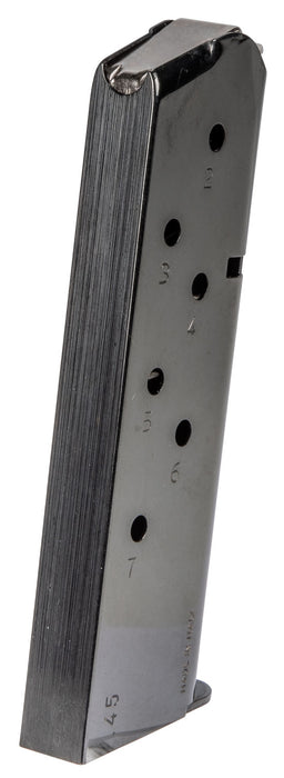 Mec-Gar MGCG4507B Standard  7rd 45 ACP Fits 1911 Government Blued Carbon Steel