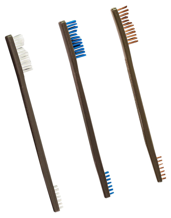 Otis FG3163NBBZ AP Brushes  Universal Bronze/Nylon Bristles 3 Pack