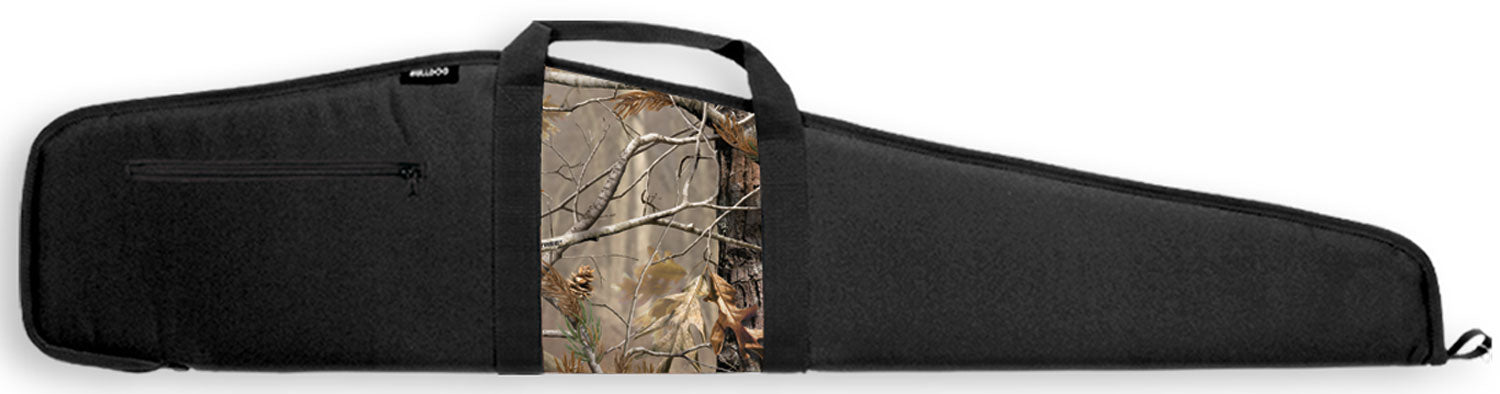 Bulldog BD21044 Camo Panel Rifle Case 44" Scoped Rifle Black Nylon Case with Integrated Realtree AP Panel