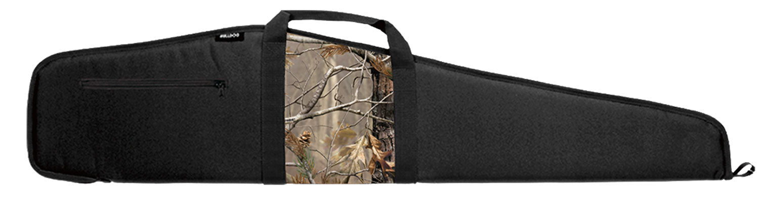 Bulldog BD210 Camo Panel  48" Scoped Rifle Black Nylon Case with Integrated Realtree AP Panel