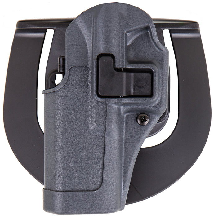 Blackhawk 413525BKL Serpa CQC Sportster OWB Size 25 Gun Metal Gray Polymer Paddle Fits S&W M&P 9/40 & Sigma (not Core) Left Hand