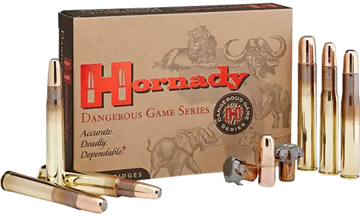 Hornady 82661 Dangerous Game  416 Rigby 400 gr 2415 fps DGX Bonded 20 Bx/6 Cs