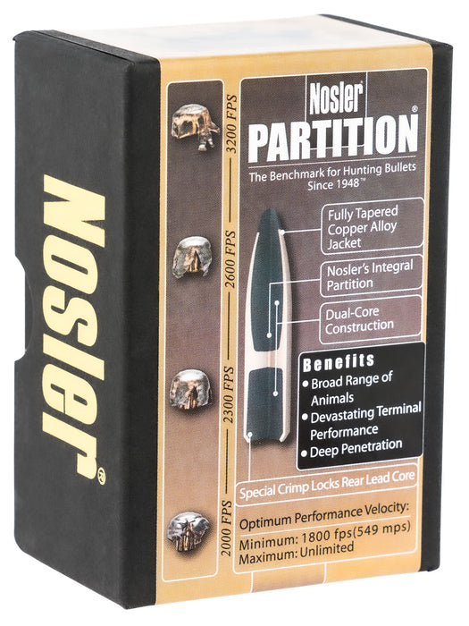 Nosler 16315 Partition  6mm .243 95 gr Partition/ 50 Per Box