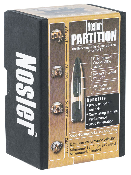 Nosler 16321 Partition  6.5 Creedmoor .264 140 gr Spitzer/ 50 Per Box