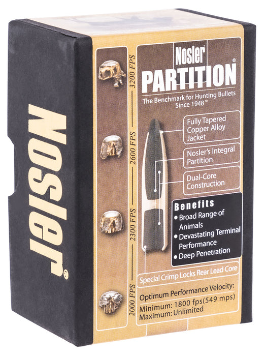 Nosler 16322 Partition  270 Win .277 130 gr Partition Spitzer/ 50 Per Box