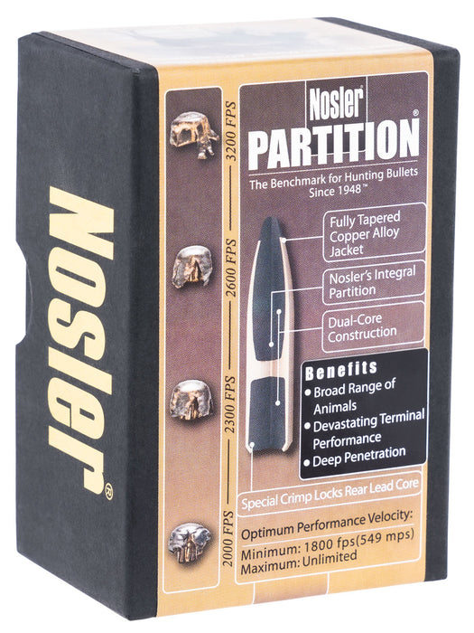 Nosler 16326 Partition  7mm .284 150 gr Spitzer/ 50 Per Box