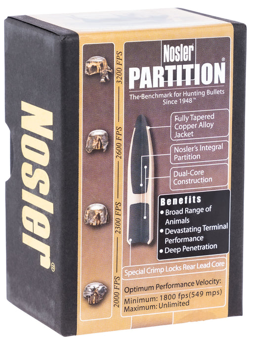 Nosler 16331 Partition  30 Cal .308 180 gr Spitzer/ 50 Per Box