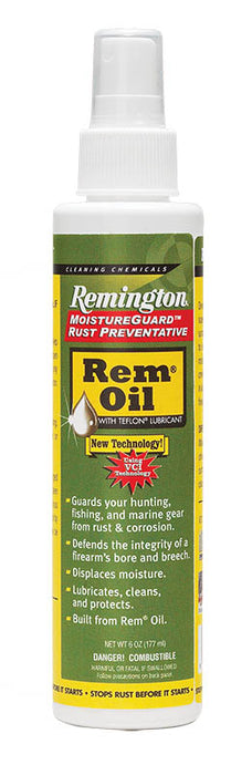 Remington Accessories 18378 Rem Oil MoistureGuard Cleans/Lubricates/Protects 6 oz Spray Bottle