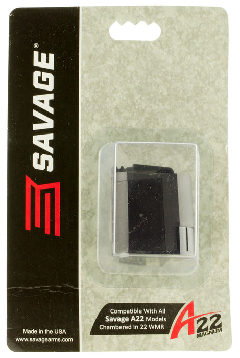 Savage Arms 47205 A22/B22  10rd Rotary 22 WMR Black Metal