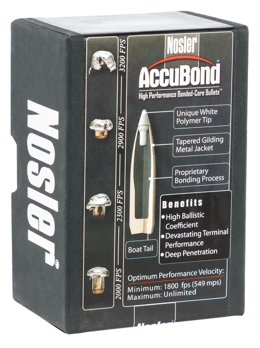 Nosler 57287 AccuBond  338 Cal .338 250 gr Spitzer Point/ 50 Per Box