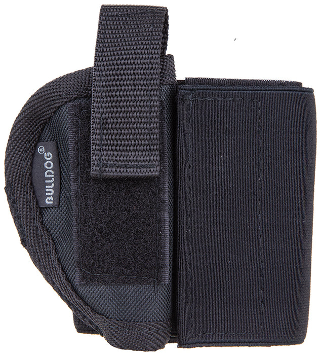 Bulldog WANK20R Ankle  Black Elastic Velcro Fits Glock 43 Fits Ruger LC9 Fits Glock 42 Fits 2-3" Barrel Right Hand