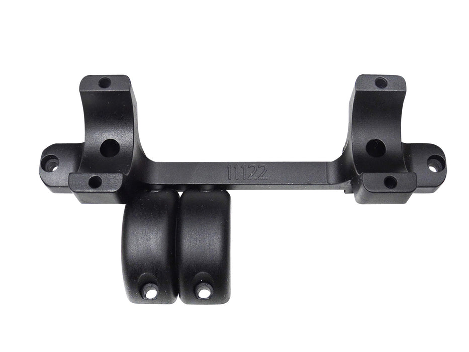 DNZ 11121 Game Reaper Thompson/Center Scope Mount/Ring Combo Matte Black 1"