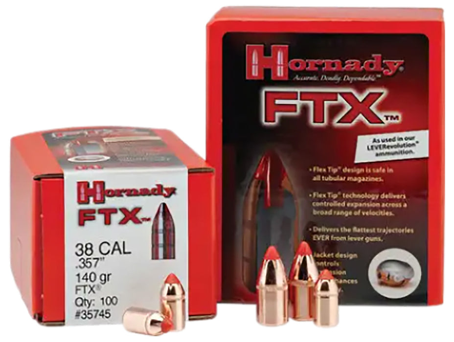 Hornady 30395 FTX  30 Cal .308 160 gr Flex Tip eXpanding 100 Per Box/ 15 Case