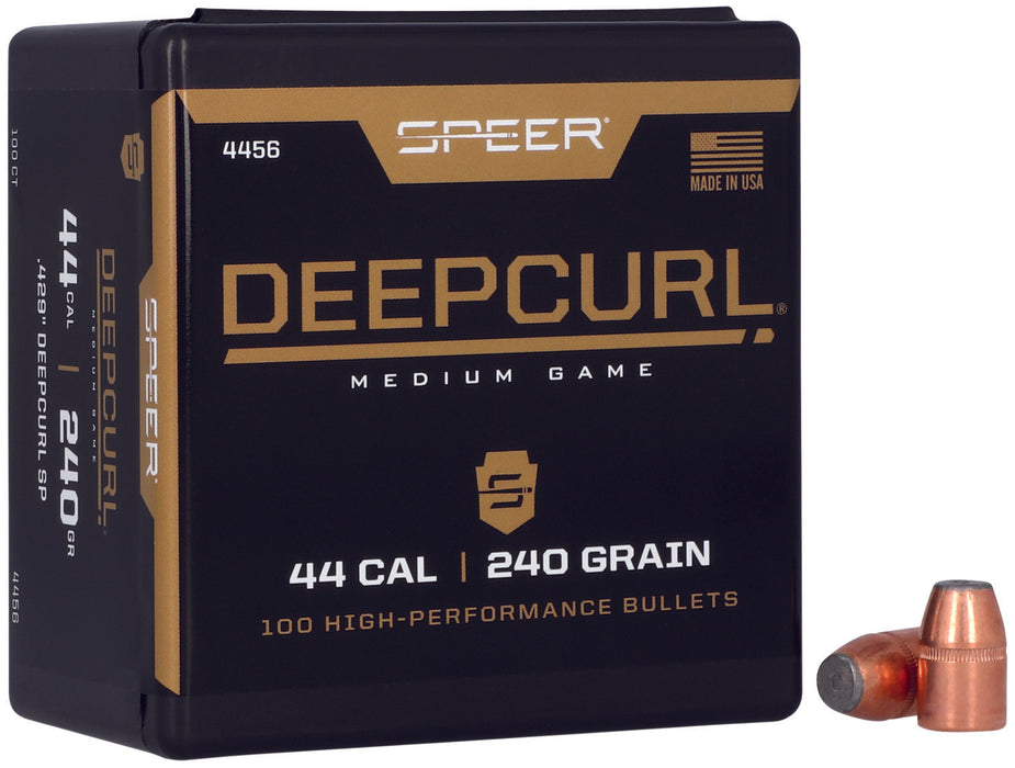 Speer 4456 DeepCurl  44 Cal .429 240 gr Soft Point 50 Per Box/ 5 Case