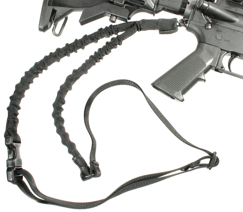 Blackhawk 70GS17BK Universal Swift Rifle Sling Black Nylon Webbing 1.25" Wide Three-Point Design