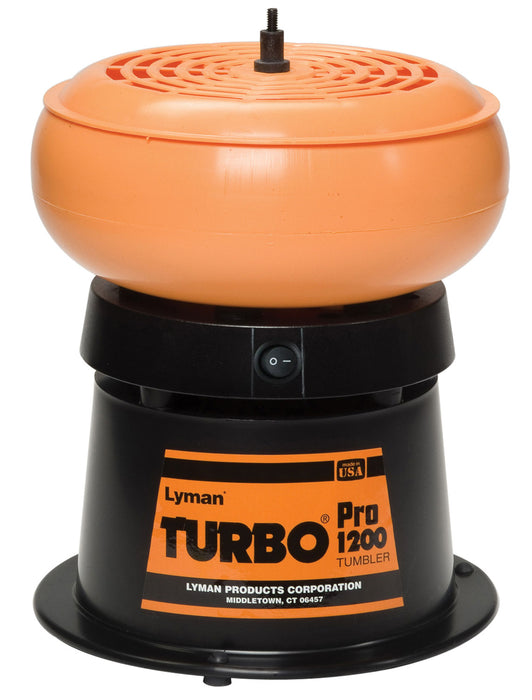 Lyman 7631318 1200 Pro Turbo Tumbler Holds 2 lbs of Media
