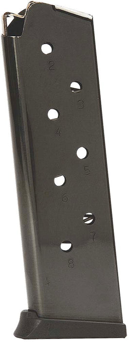 Magnum Research MAG1911458 1911  Black Detachable 8rd 45 ACP for Magnum Research 1911 C/GR/G