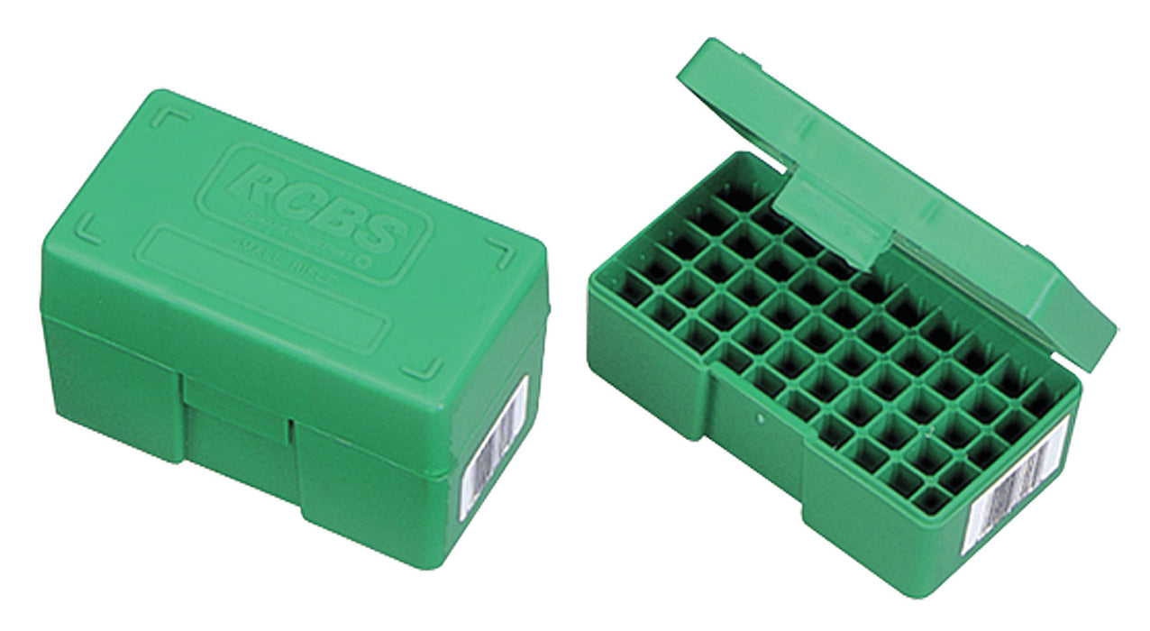 RCBS 86901 Ammo Box  for Small Rifle Green Plastic