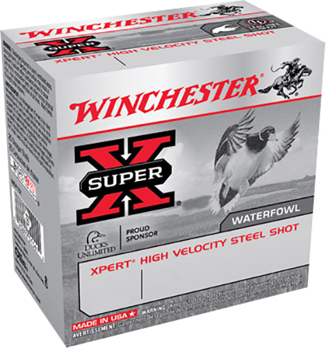 Winchester Ammo WEX122 Super X Xpert High Velocity 12 Gauge 2.75" 1 1/16 oz 1550 fps 2 Shot 25 Bx/10 Cs