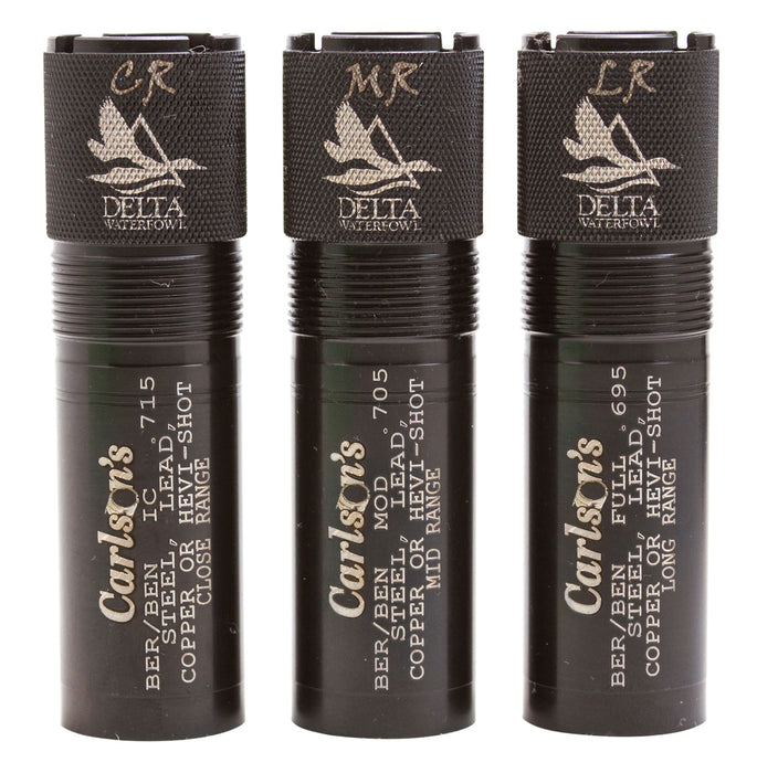 Carlson's Choke Tubes 07119 Delta Waterfowl  12 Gauge Mid-Range Long Range Close Range 17-4 Stainless Steel