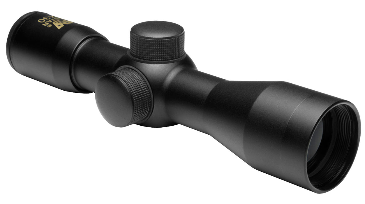 NcStar SC430B Tactical  4x30mm P4 Sniper Reticle 1" Tube Black Anodized Aluminum