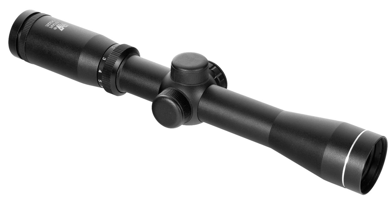 NcStar SEPB2732B Pistolero  2-7x 32mm Illuminated Red Plex Reticle 1" Tube Black Anodized Aluminum