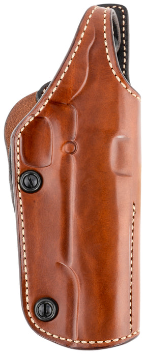 Galco PHX126 Phoenix  OWB Tan Leather Belt Slide Fits S&W N Frame Fits 4" Barrel Right Hand